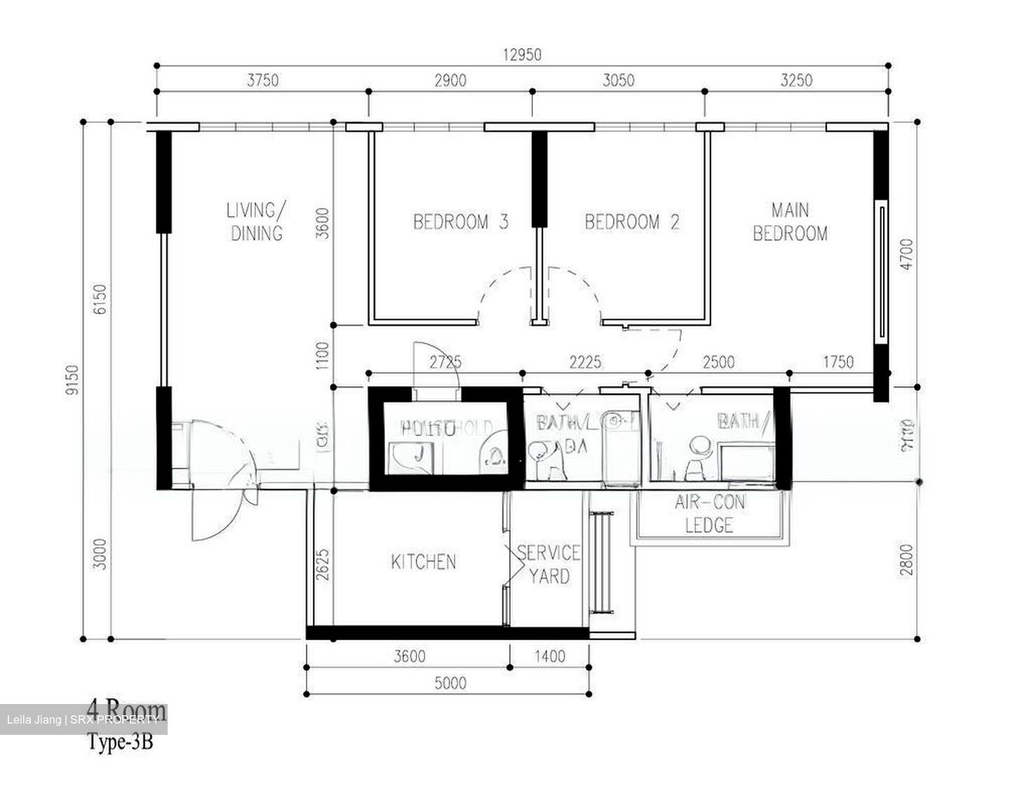 Blk 118A Alkaff Lakeview (Toa Payoh), HDB 4 Rooms #594175451